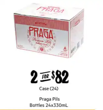 Praga Pils Bottles 24x330 ml
