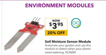 Soil Moisture Sensor Module