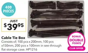Cable Tie Box