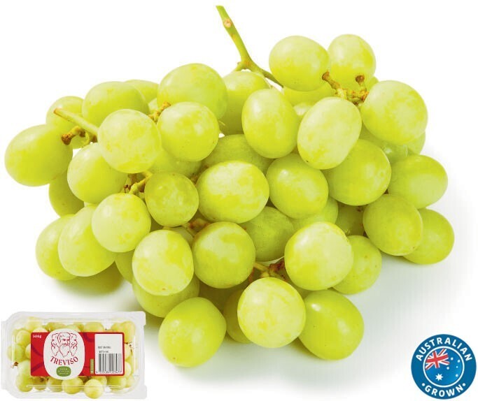 Australian Specialty White Grapes 500g Pack offer at Coles