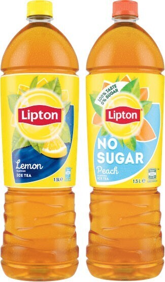 Coles Lipton Ice Tea 1.5 Litre offer