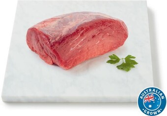 Coles Coles Australian No Added Hormones Beef Roast Topside offer