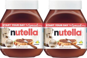 Coles Nutella Chocolate Hazelnut Spread 750g offer
