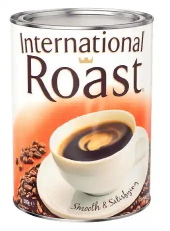 Coles International Roast Coffee Powder 200g offer