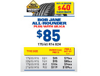 Bob Jane T-Marts Tyre - Bob Jane All-Rounder Plus with Silica offer
