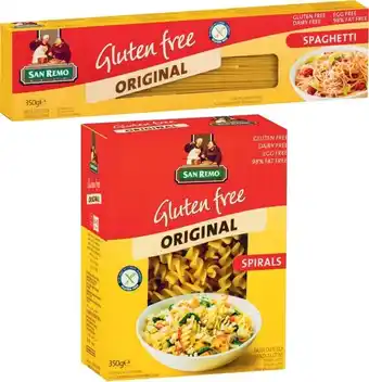 Coles San Remo Gluten Free, Pulse, Spelt, Protein or Fibre Pasta 250g-350g offer