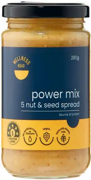 Coles Wellness Road Power Mix Spread 280g offer