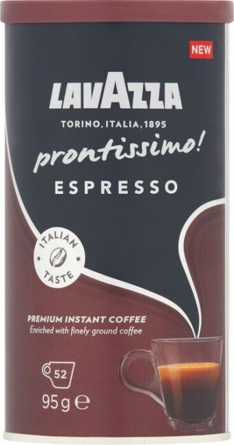Coles Lavazza Prontissimo Instant Coffee 95g offer