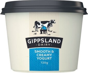 Coles Gippsland Twist Yogurt 720g offer