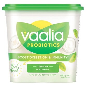 Coles Vaalia Probiotics Yoghurt 900g offer