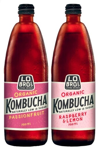 Coles Lo Bros Kombucha 750mL offer