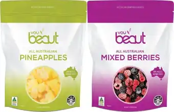Coles You Beaut All Australian Frozen Fruit 400g offer