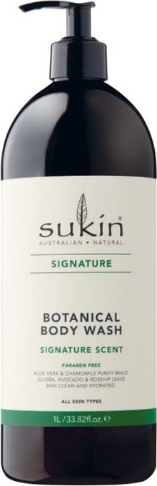 Coles Sukin Botanical Body Wash Pump 1 Litre offer