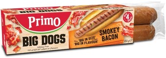 Coles Primo Big Dog Smokey Bacon Frankfurts 450g offer