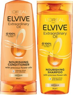 Coles L’Oréal Elvive Shampoo or Conditioner 300mL offer