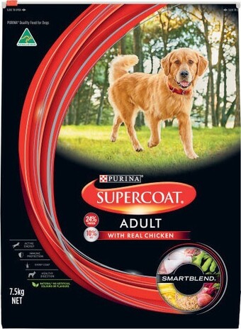 Coles Supercoat Dry Dog Food 7.5kg offer