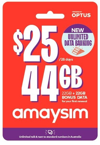 Coles amaysim $25 Starter Pack offer
