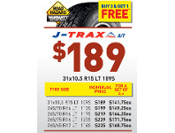 Bob Jane T-Marts Tyre - J-Trax A/T offer