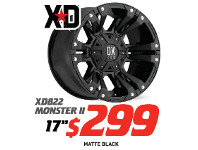 Bob Jane T-Marts 17" Wheel - XD XD822 Monster II offer