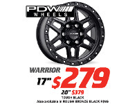 Bob Jane T-Marts 17" Wheel - PDW Warrior offer
