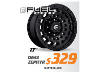 Bob Jane T-Marts 17" Wheel - Fuel D633 Zephyr offer