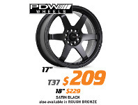 Bob Jane T-Marts 17" Wheel - PDW T37 offer