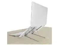 Officeworks Bonelk X-Frame Laptop Stand Silver offer