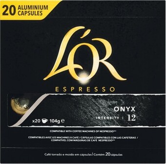 Woolworths L’Or Coffee Capsules Pk 20 offer