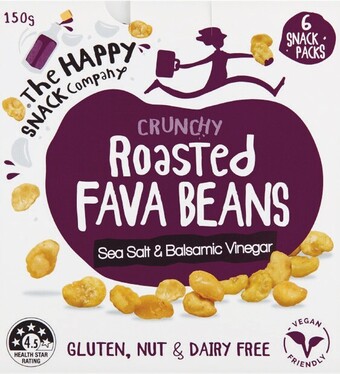 Woolworths Happy Snack Fava Beans or Chickpeas 100-200g – From the Health Food Aisle offer