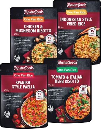 Woolworths MasterFoods One Pan 250g offer