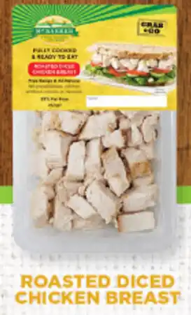 Mt Barker Free Range Cooked & Ready to Eat Roasted Diced Chicken Breast 250g
