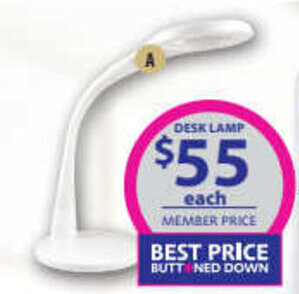 Lincraft LED Desk Lamp with Magnifier offer