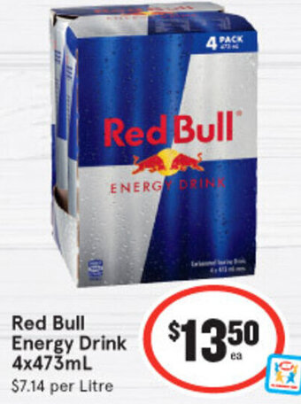 IGA Red Bull Energy Drink 4x473mL offer