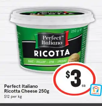 IGA Perfect Italiano Ricotta Cheese 250g $12 per kg offer