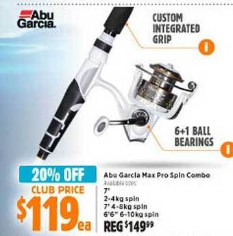 Anaconda Abu Garcia Max Pro Spin Combo offer