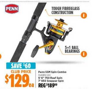 Anaconda Penn Ssm Spin Combo offer