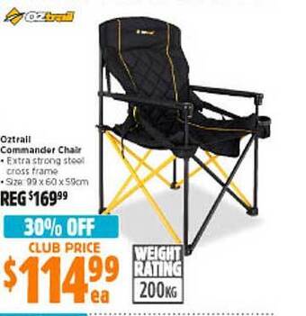 Oztrail Commander Chair