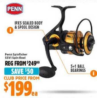 Anaconda Penn Spinfisher Ssvi Spin Reel offer