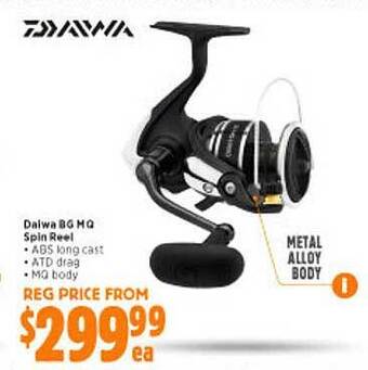 Anaconda Daiwa Bg Mq Spin Reel offer