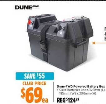 Anaconda Dune 4wd Powered Battery Box offer