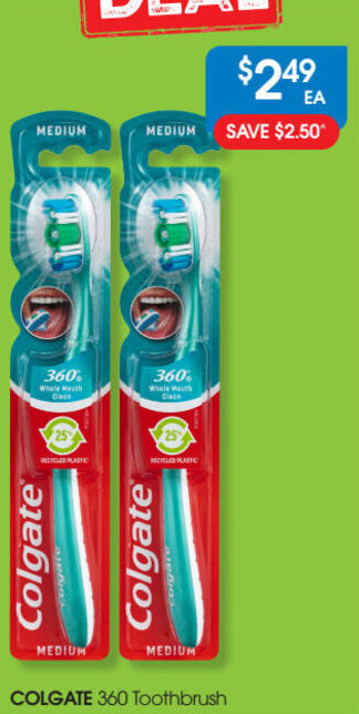 Colgate 360 toothbrush