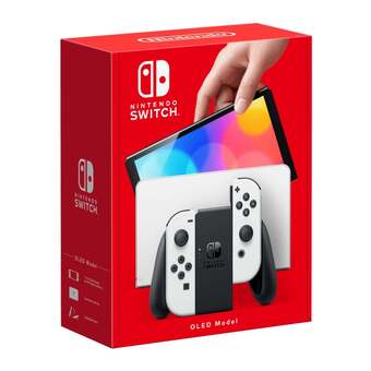 JB Hi-Fi Nintendo Switch Console OLED Model White offer