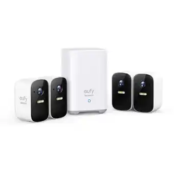 JB Hi-Fi eufy Security eufyCam 2C Pro 2K Wireless Home Security System (4 Pack) offer