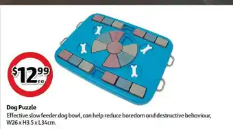 Coles Dog Puzzle offer