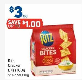 Foodland Ritz Cracker Bites 180g offer