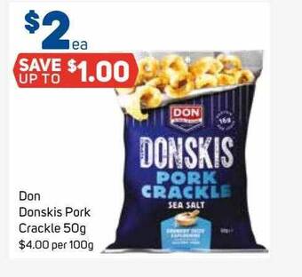 Don Donskis Pork Crackle 50g
