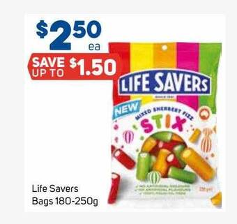 Life Savers Bags 180-250g
