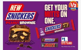 Foodland Mars Medium Bars 35-56g offer