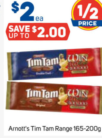 Foodland Arnott's Tim Tam Range 165-200g offer