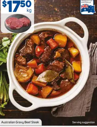 Foodland Australian Gravy Beef Steak offer